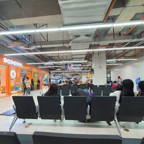 Passenger waiting area